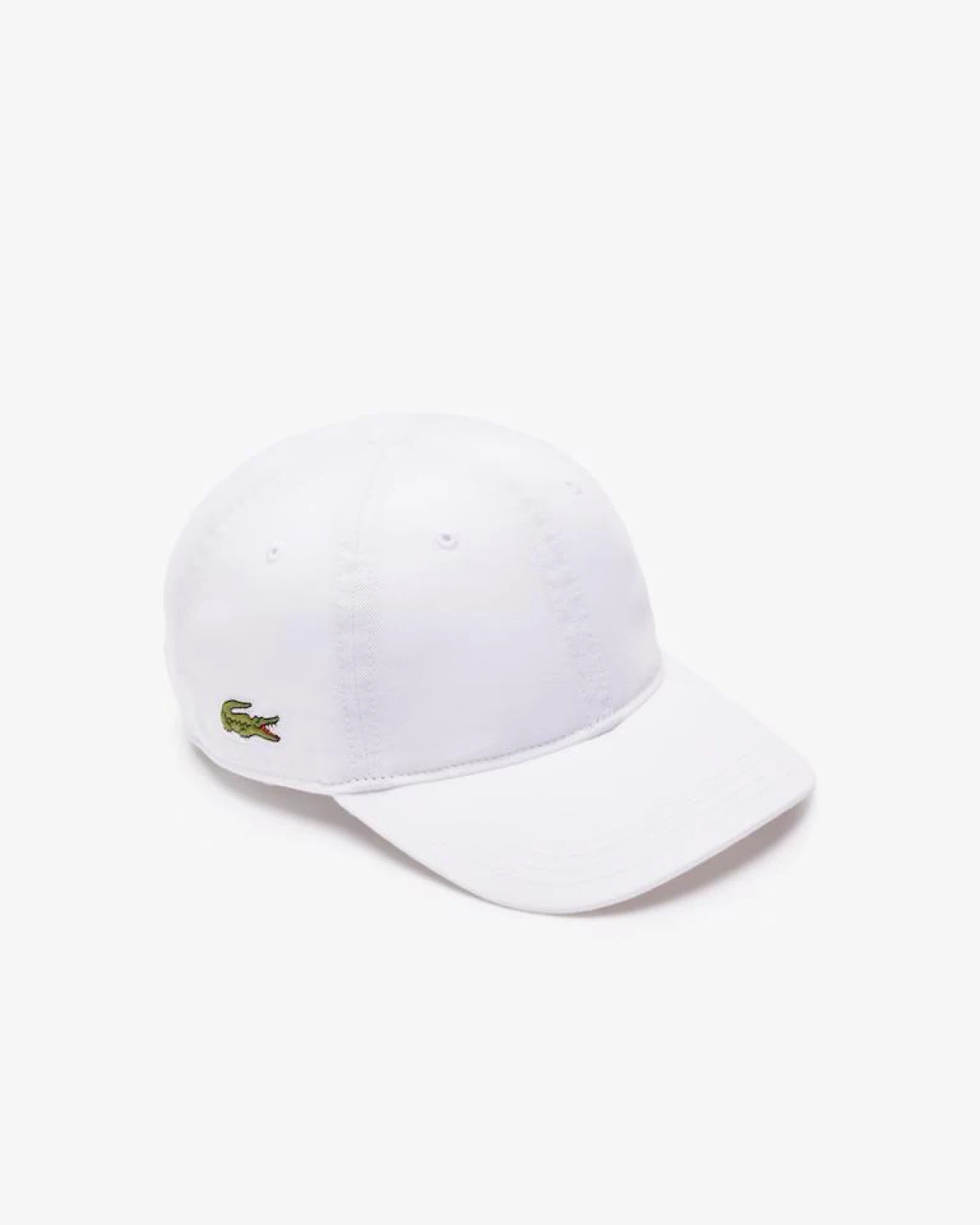White Lacoste Baseball Cap