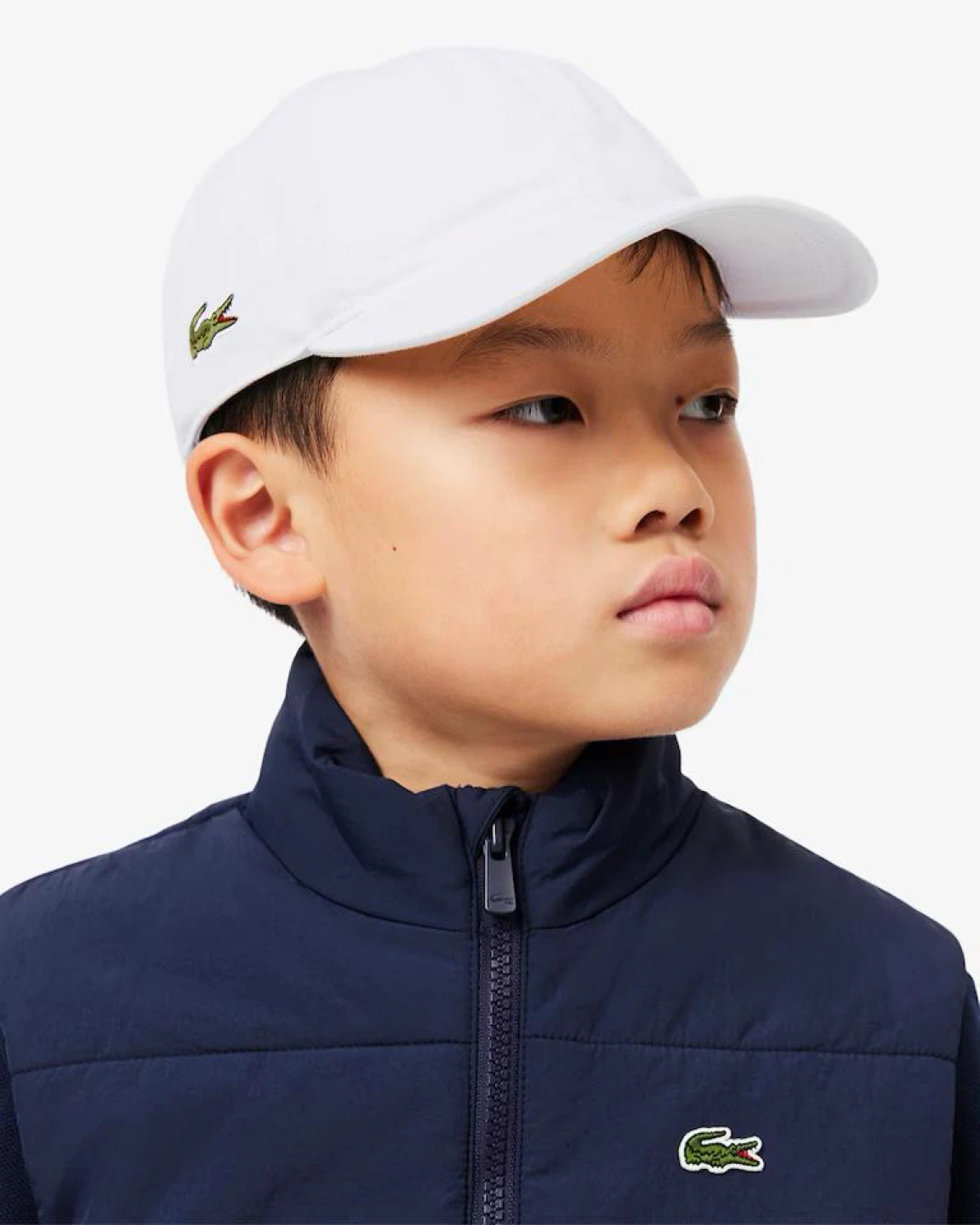 White Lacoste Baseball Cap - photo 2