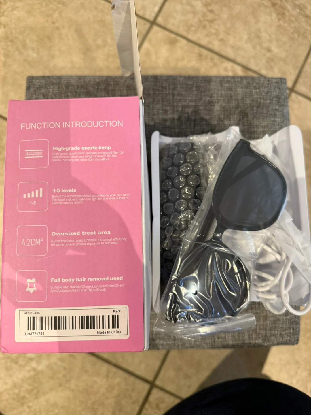 IPL Laser Hair Removal Device with Goggles - photo 4
