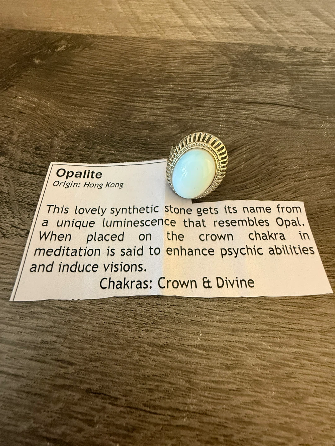Opalite Ring - photo 4