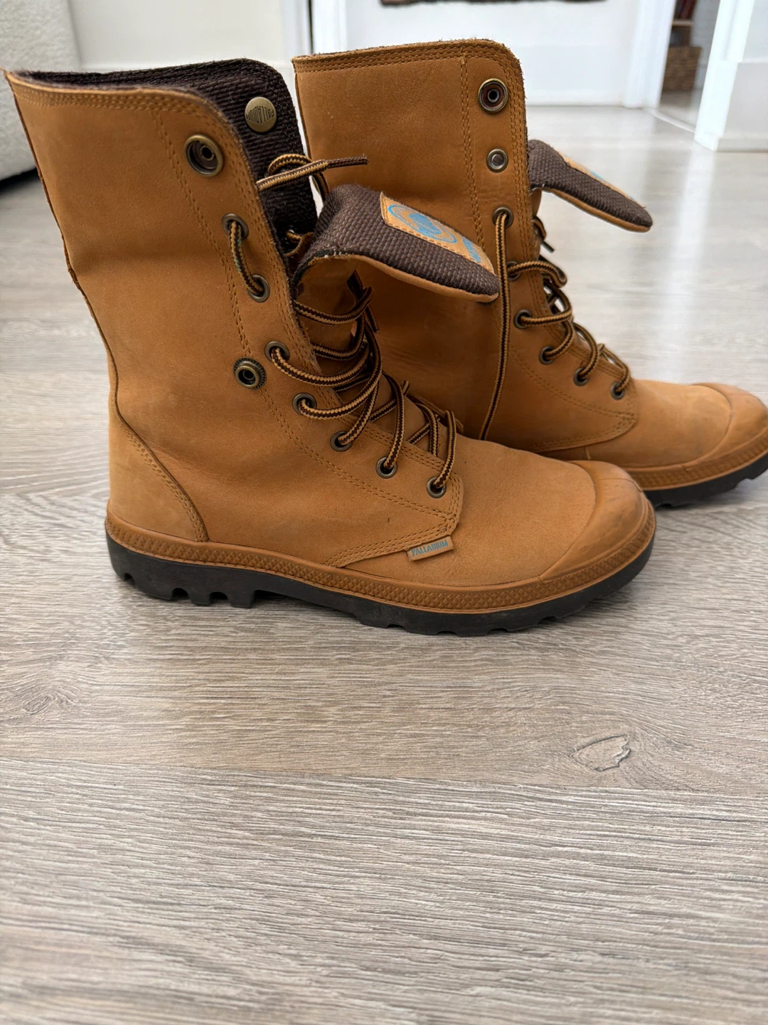 Palladium Waterproof Boots - Tan Suede - photo 2