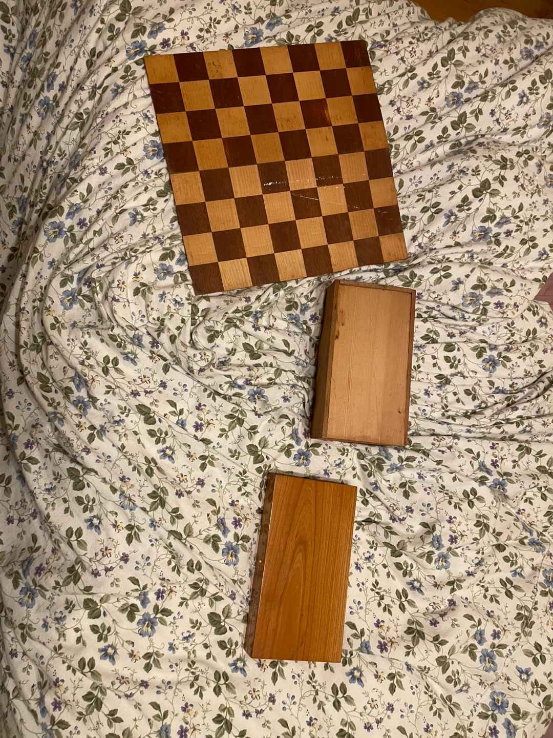 Vintage Wooden Chess Set