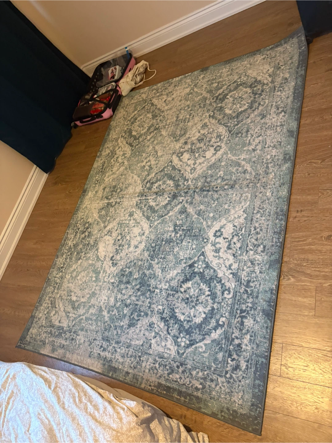 IKEA blue rug 66x90.5 inches