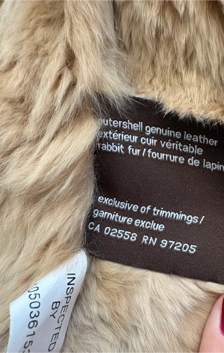 🏆 Daniele Sheepskin Leather Fur Trim Coat - photo 4