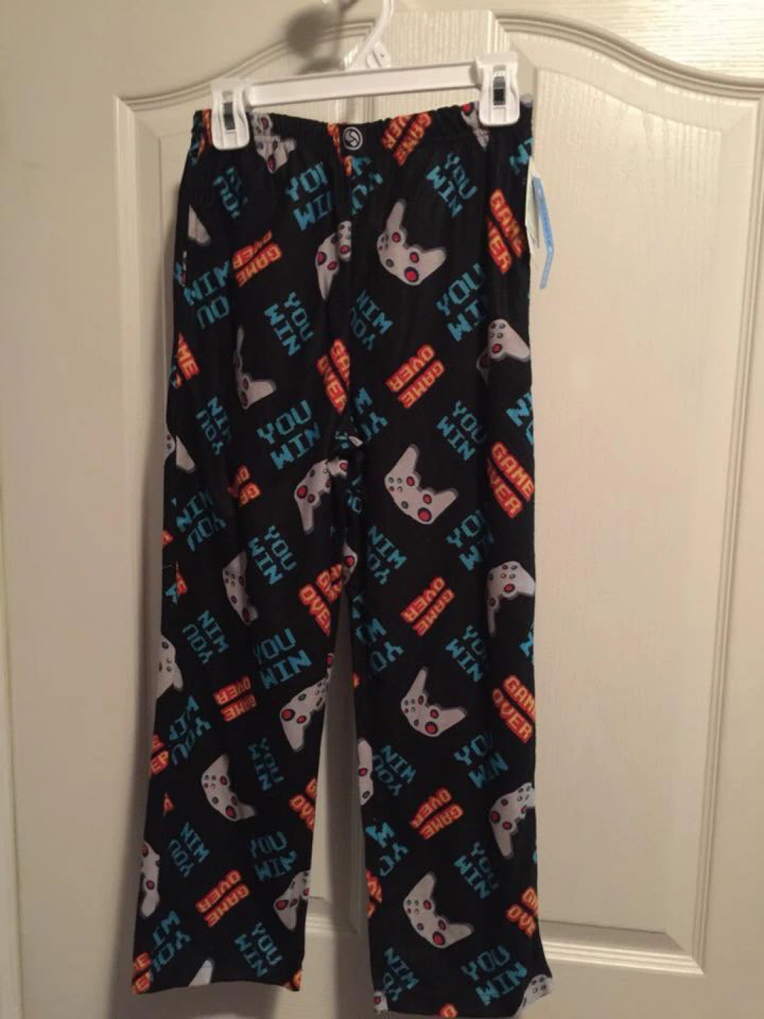 boys game over you win pj pant