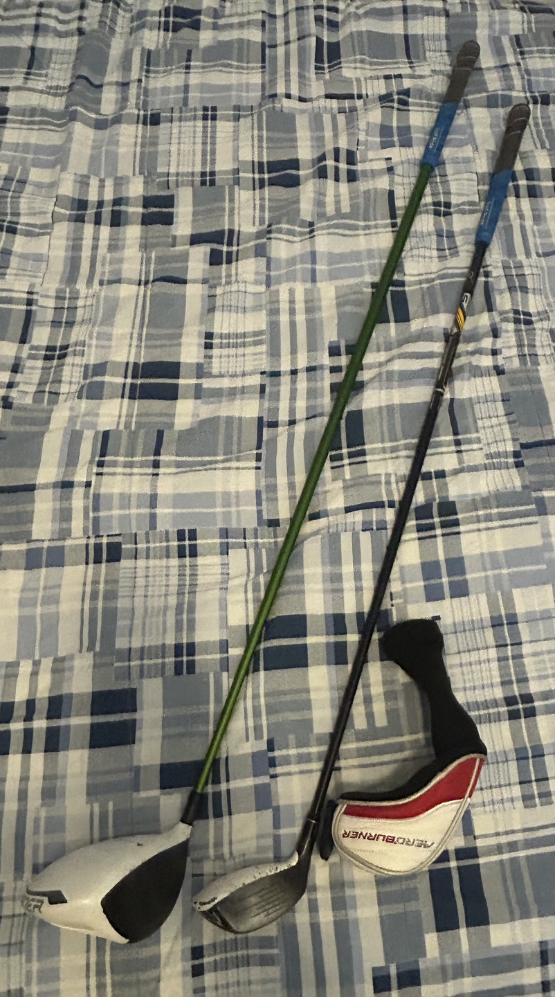TaylorMade Burner SuperFast 2.0 Driver and Rescue Club