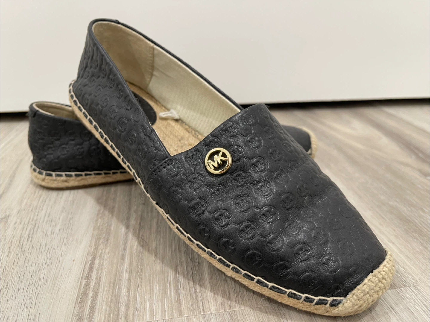Michael Kors Black Espadrille Flats