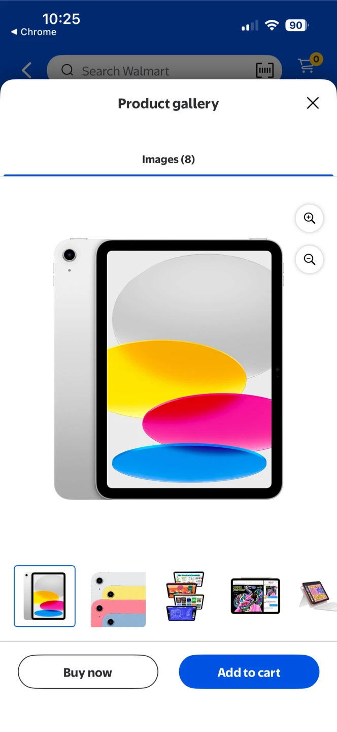 Apple iPad Wi-Fi 128GB A16 latest chip - Silver