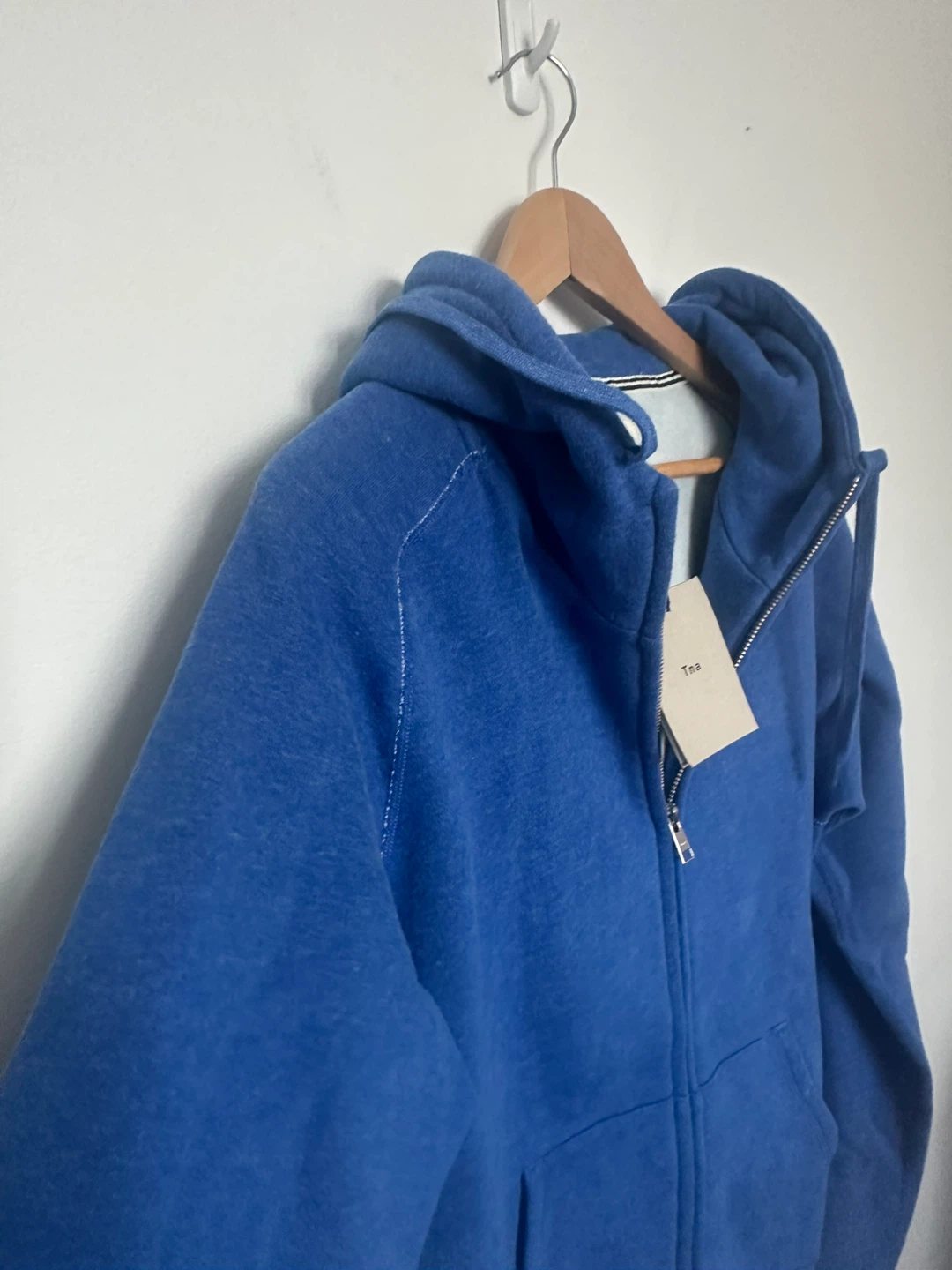 Aritzia Tna Pacific Hoodie Zip XL Cornflower - photo 4