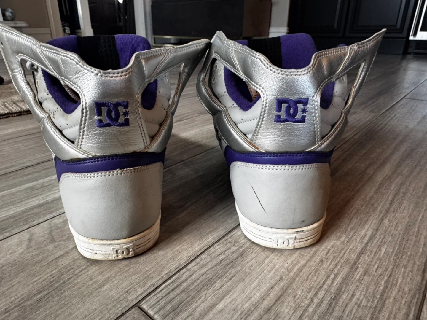 VINTAGE 2009 DC Men’s Galactica Skateboarding Sneakers 🏆 - photo 3