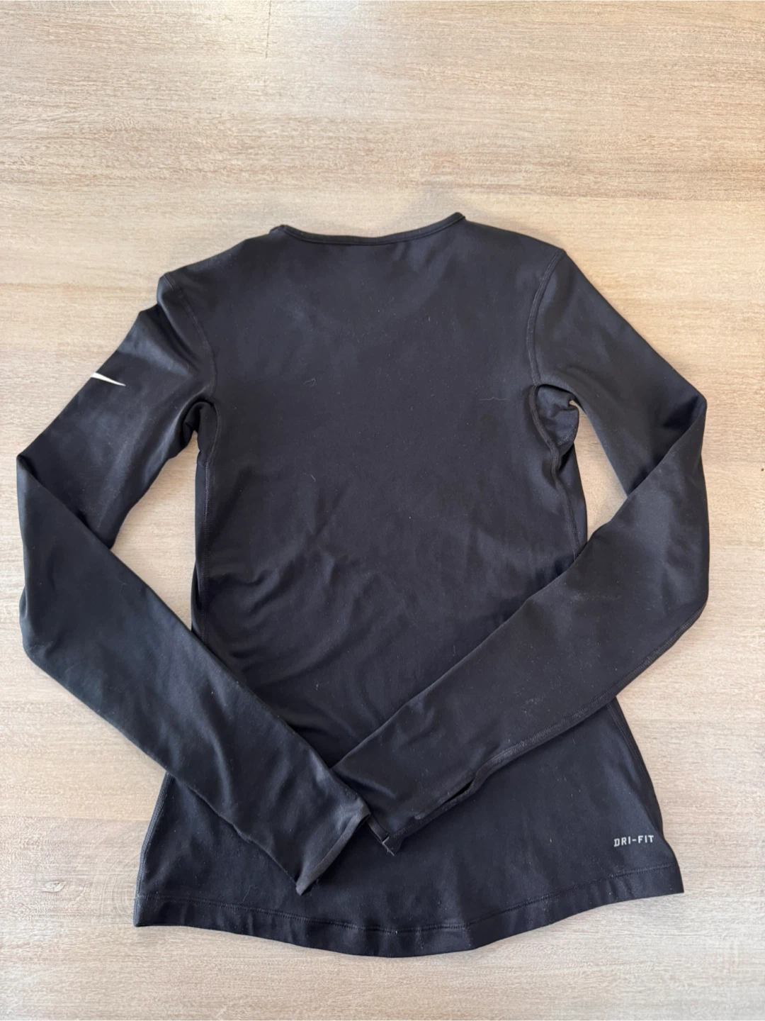 Nike Pro Dri-FIT Long Sleeve Top Black Size S - photo 2