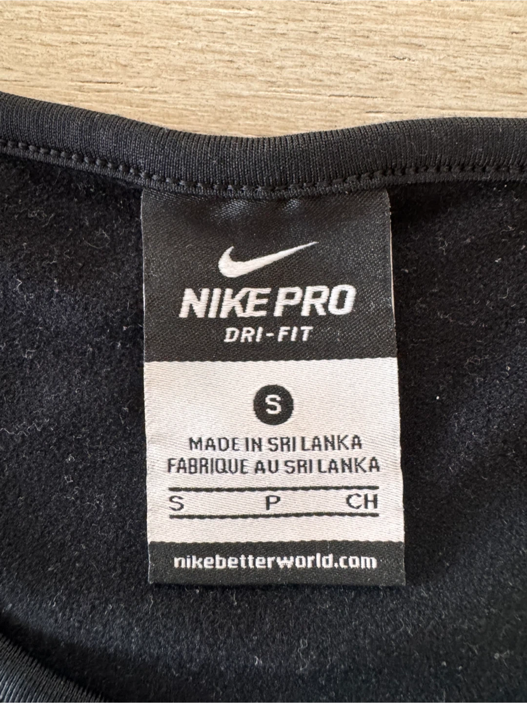 Nike Pro Dri-FIT Long Sleeve Top Black Size S - photo 3