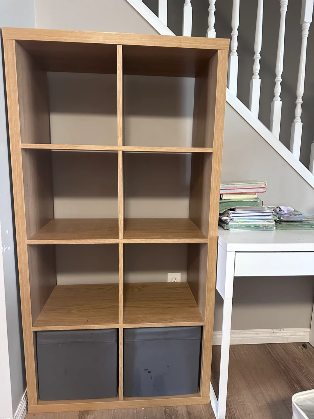 8-Cube Storage Shelf Unit