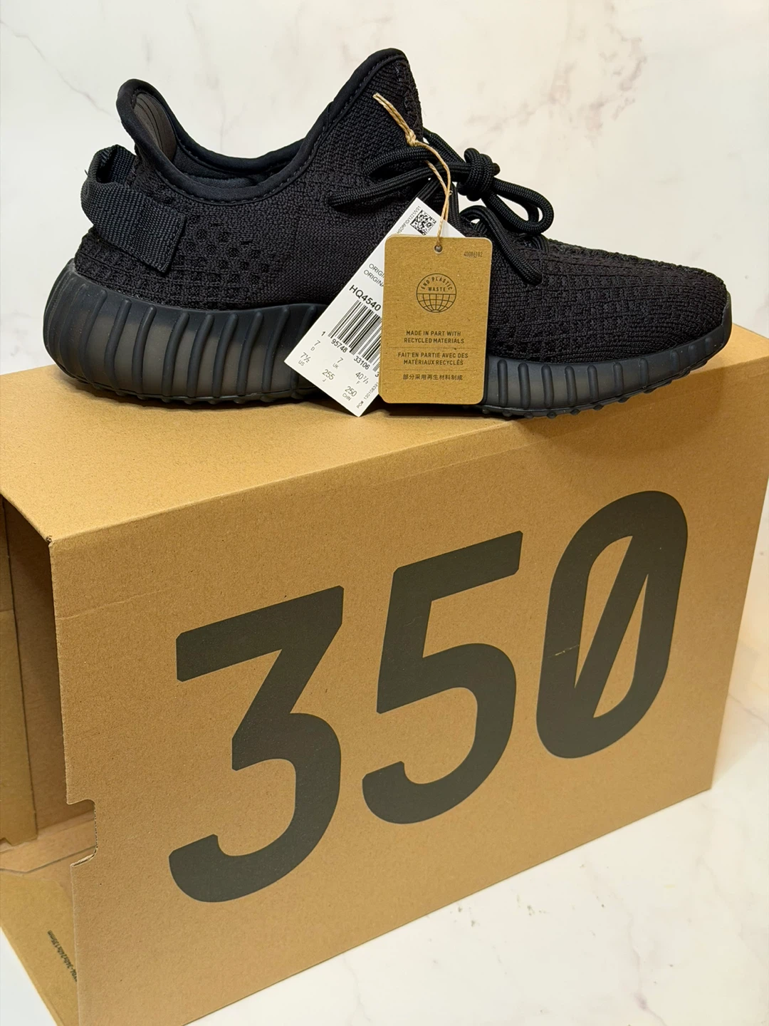 Adidas Yeezy Boost 350 V2 Onyx  Size US 7.5 (NEW) - photo 2