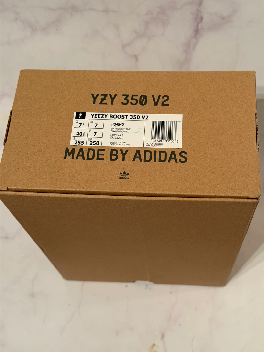 Adidas Yeezy Boost 350 V2 Onyx  Size US 7.5 (NEW) - photo 5