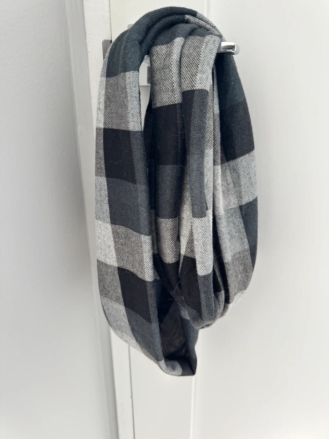 Plaid Infinity Scarf