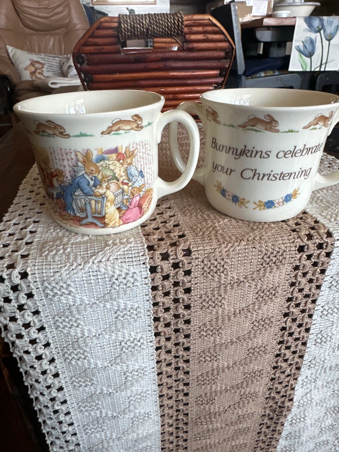 Royal Doulton Bunnykins Christening Mugs Set - photo 2