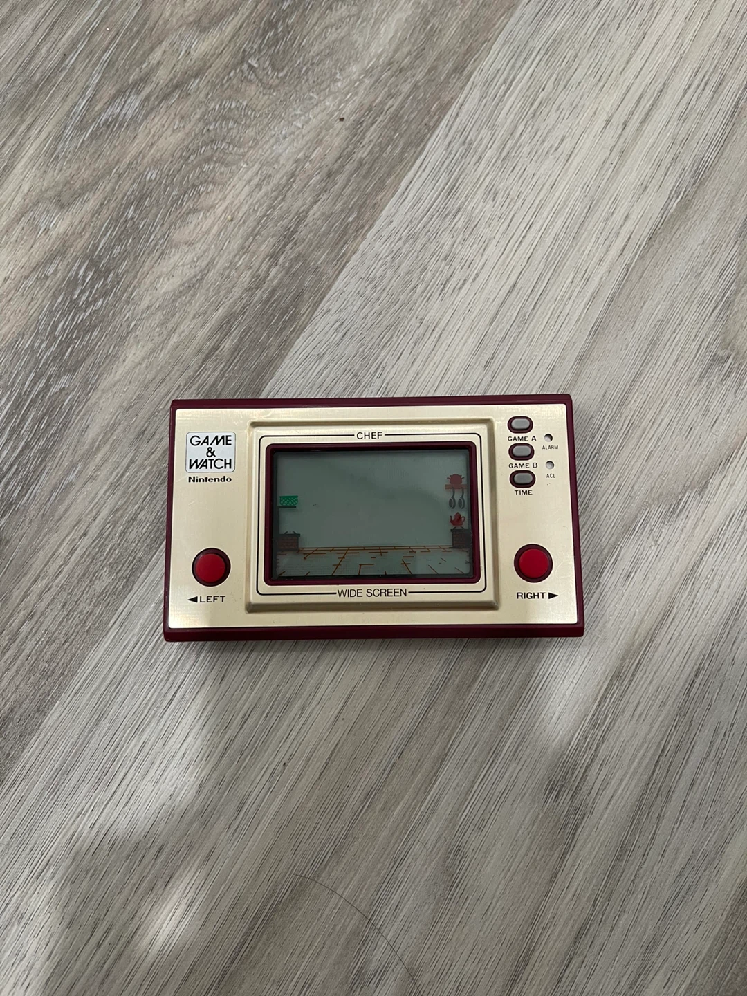 Nintendo Game & Watch Wide Screen Chef