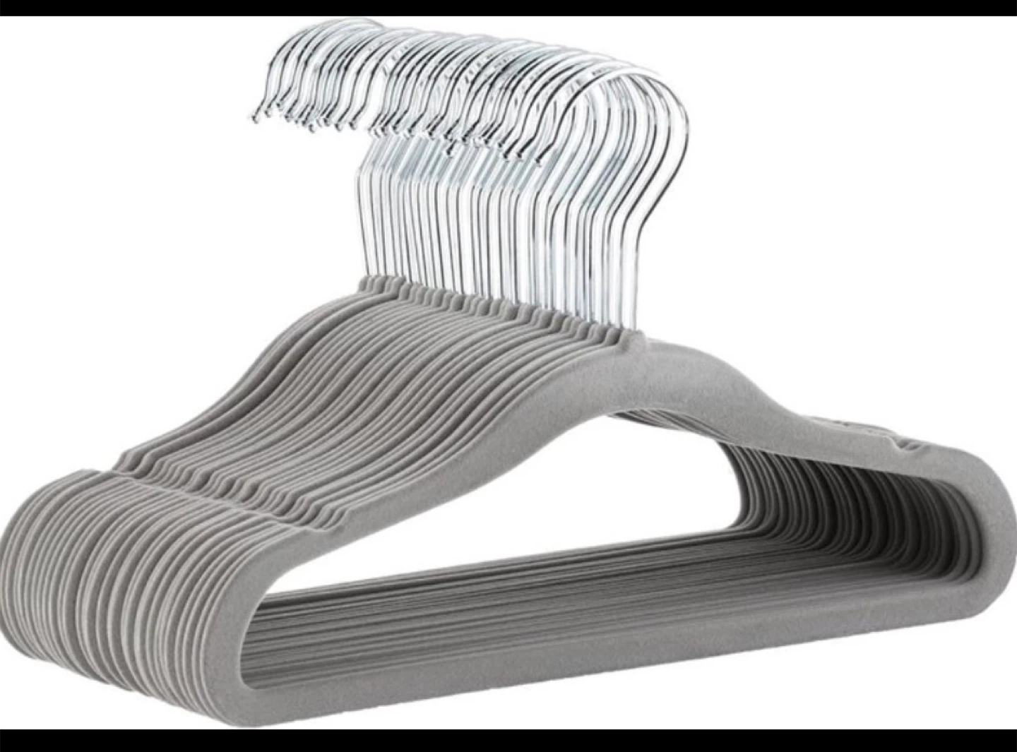 Basics Kids Velvet, Non-Slip Clothes Hangers
