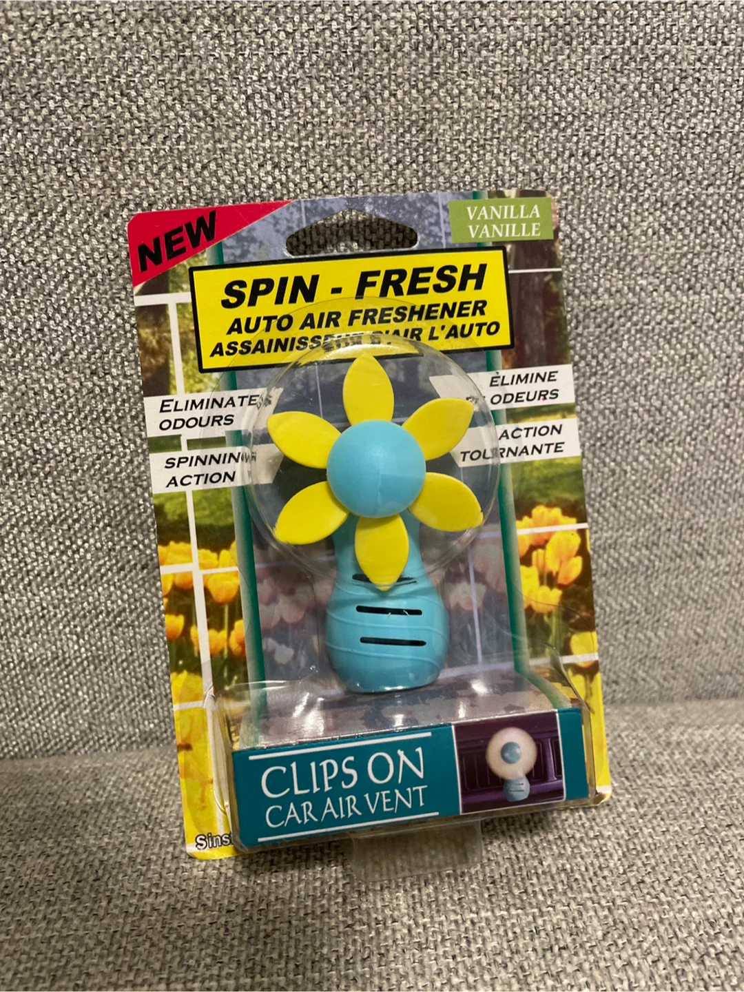 🧡 Spin-Fresh Auto Air Freshener