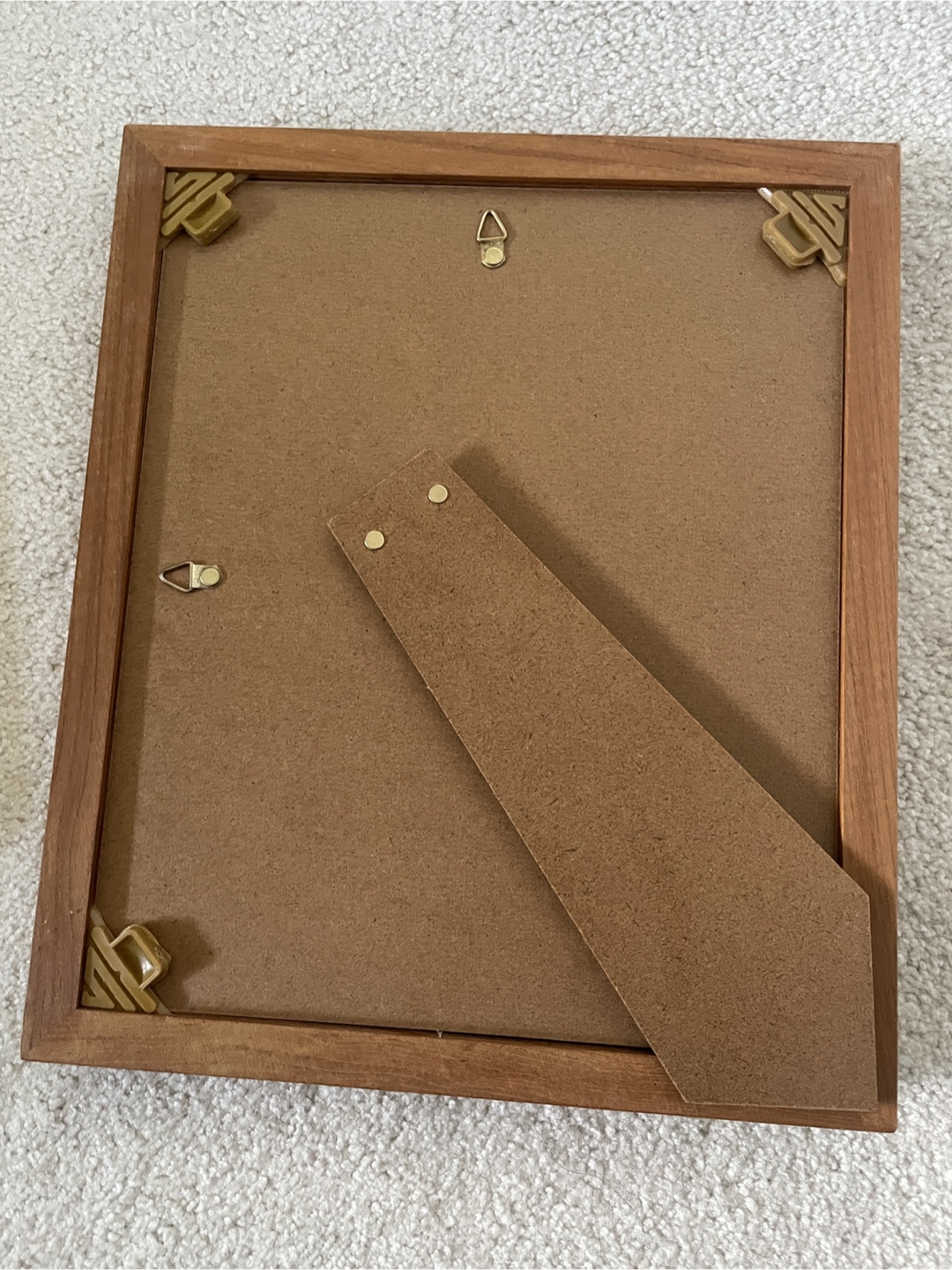 Wooden Photo Frame with Brass Trim - photo 4