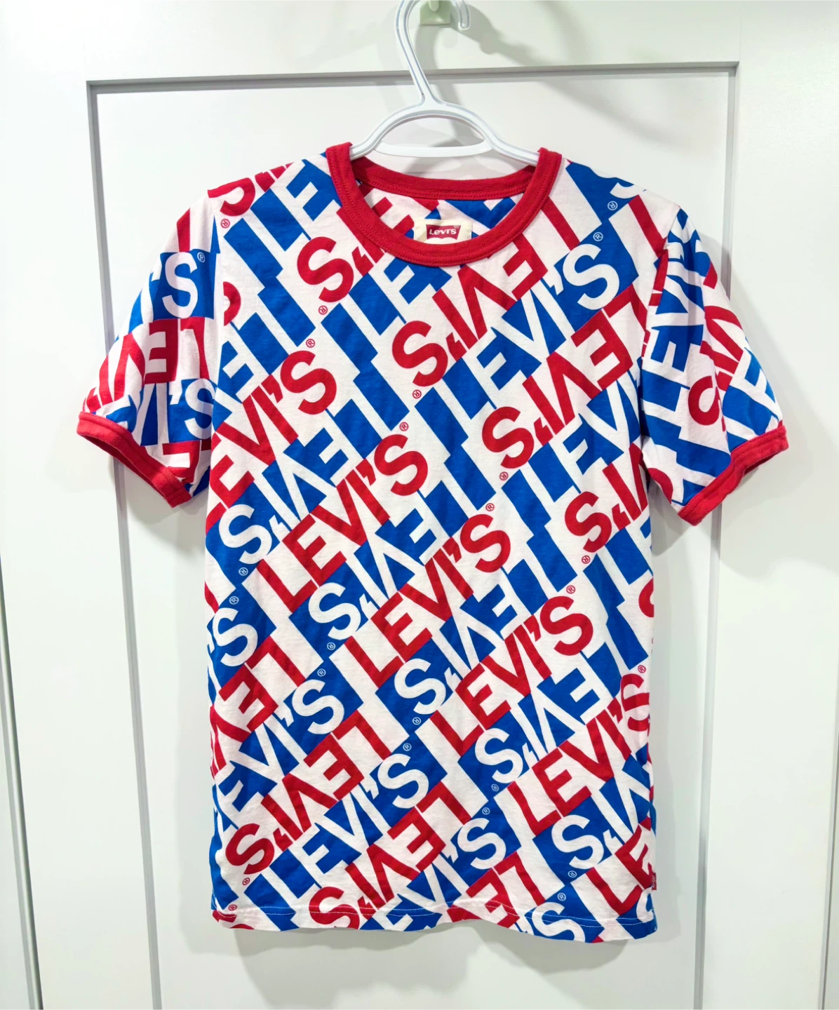Levi's Youth T-Shirt XL Boys Red/White/Blue