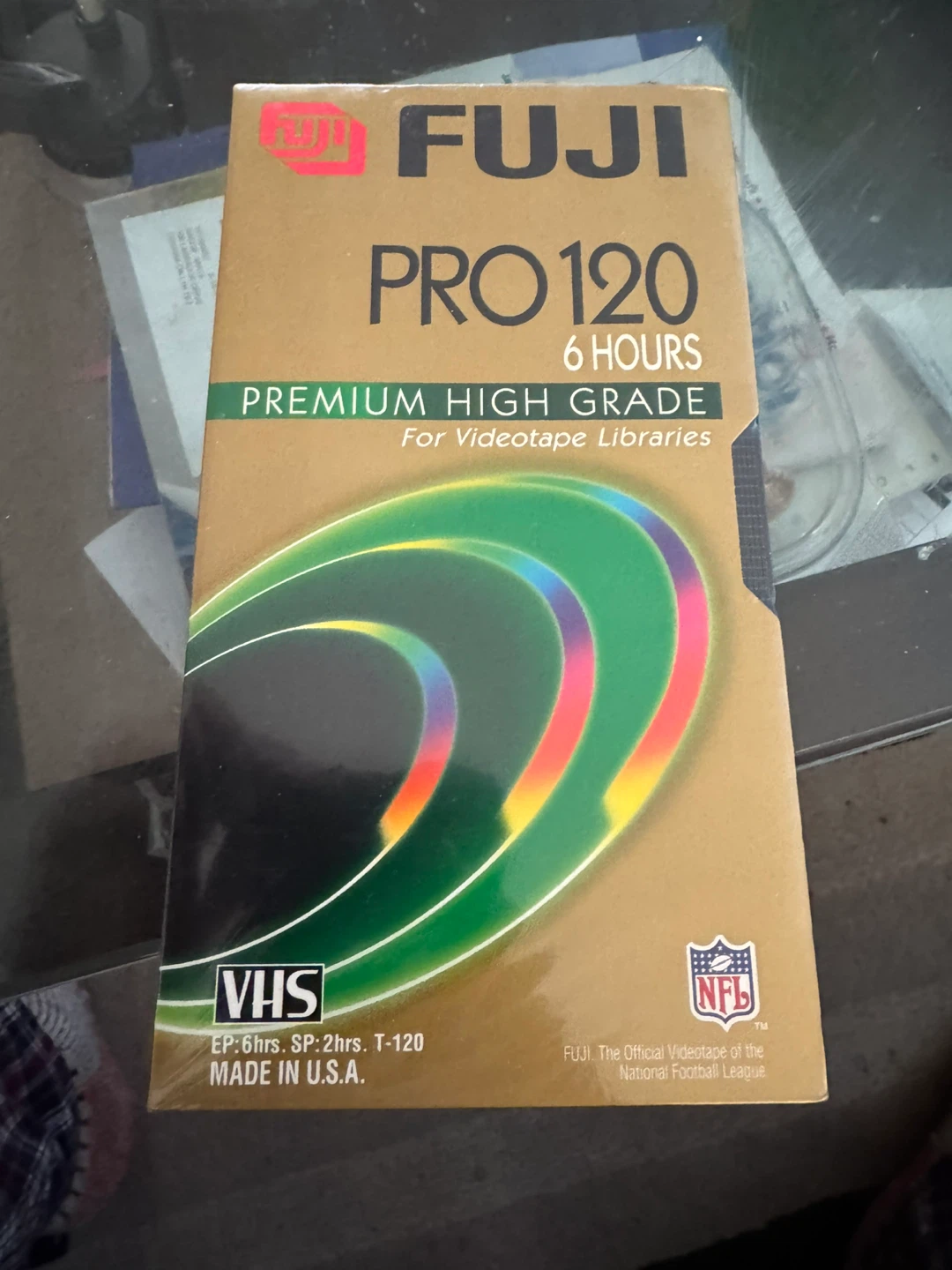 Fuji PRO 120 VHS Premium High Grade Videotape