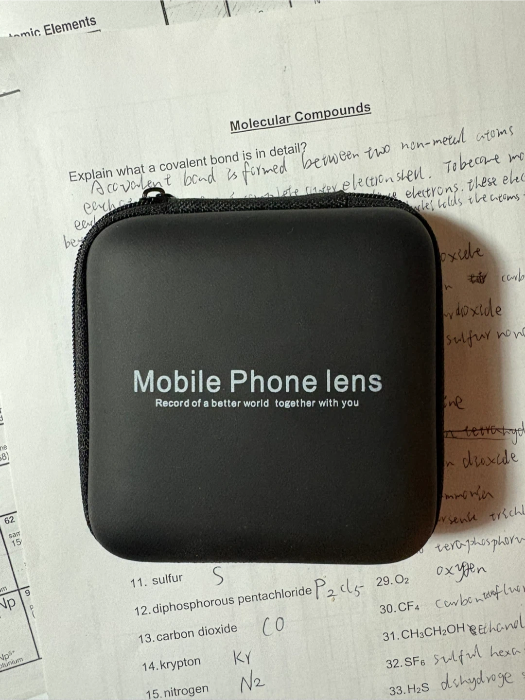 Mobile Phone Lens Kit with Case new - photo 2