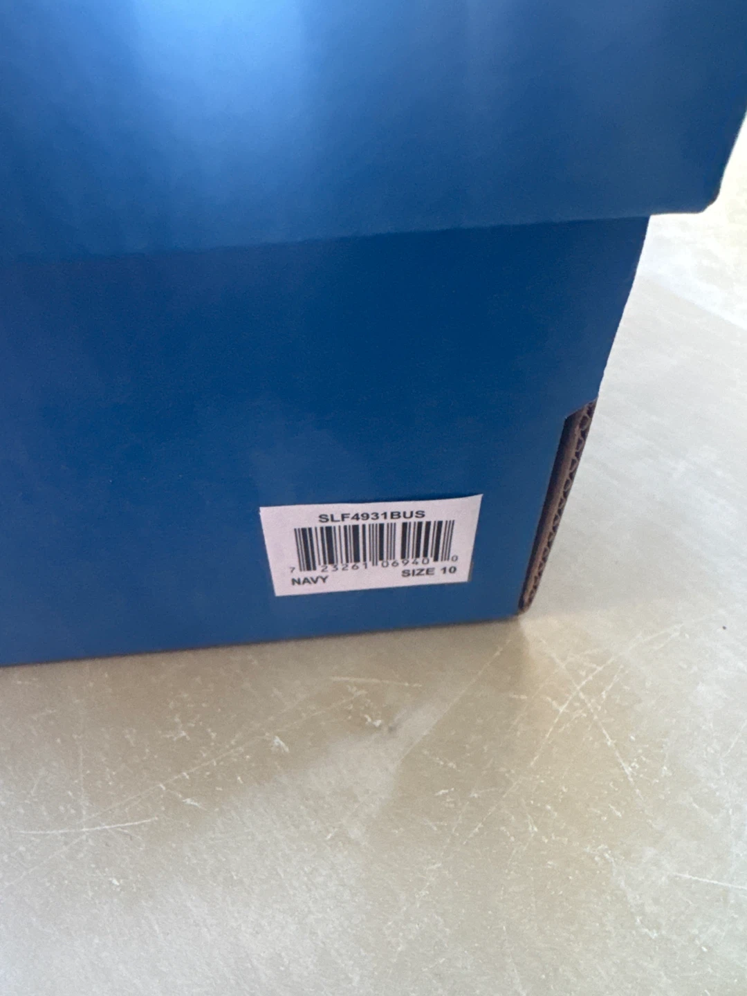 United Footwear Navy Slippers Size 10 - photo 3