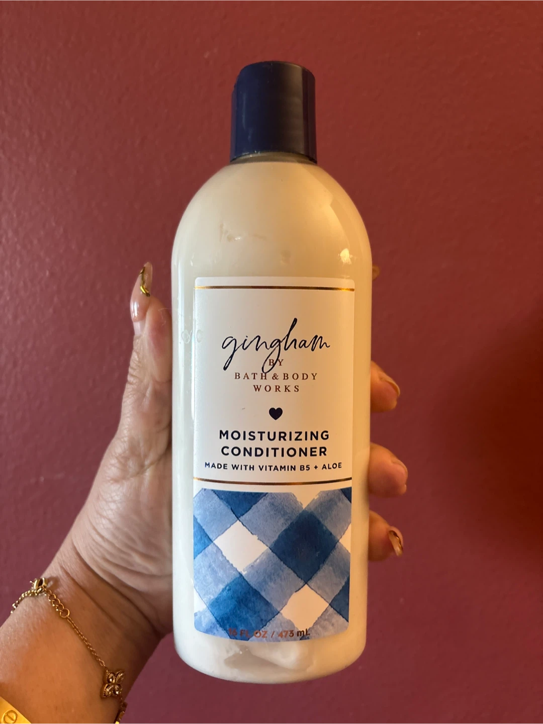 New Bath & Body Works Gingham Conditioner & Shampoo Box Set - photo 2