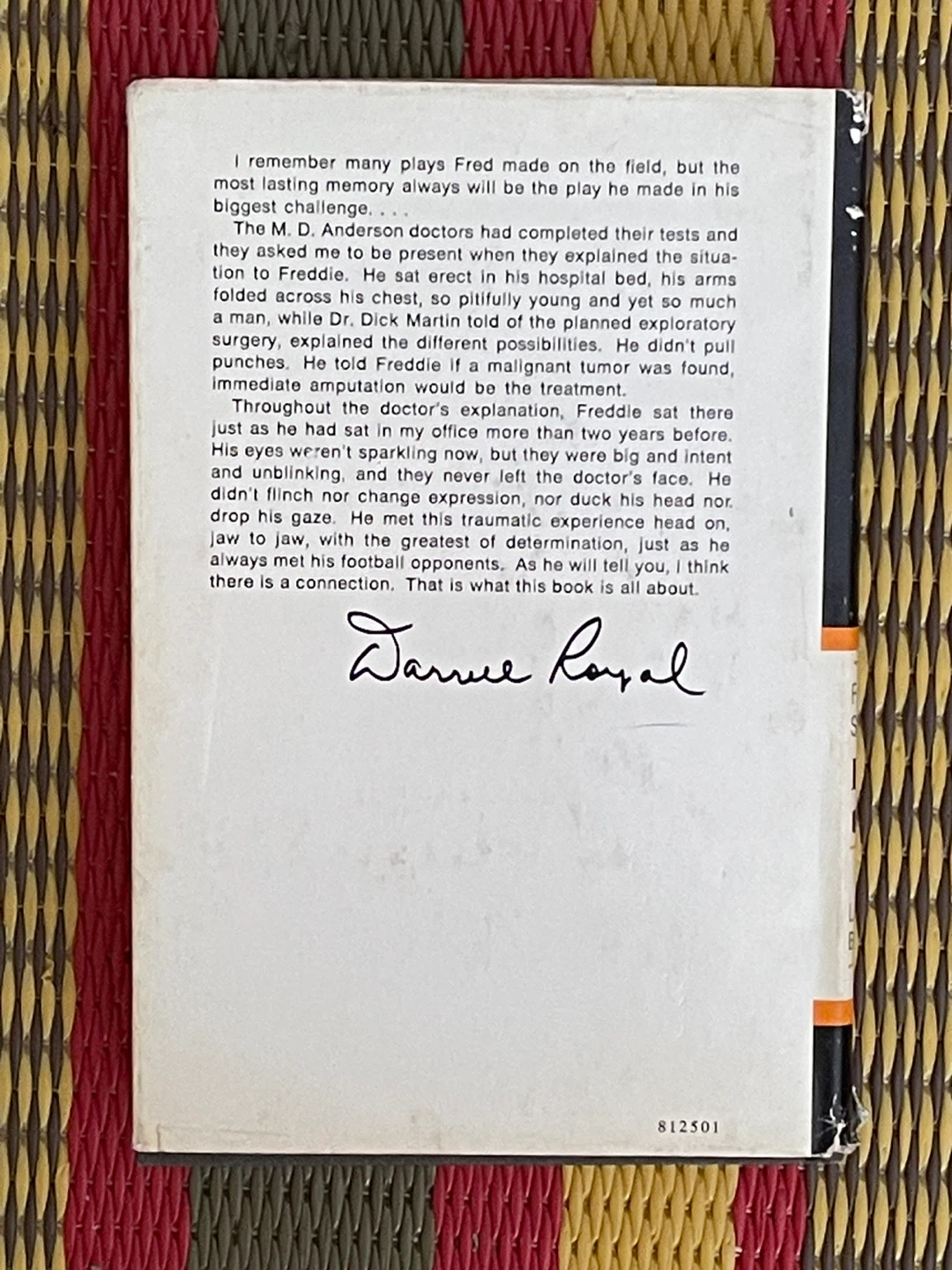 🏆Freddie Steinmark: I Play to Win Book - photo 2