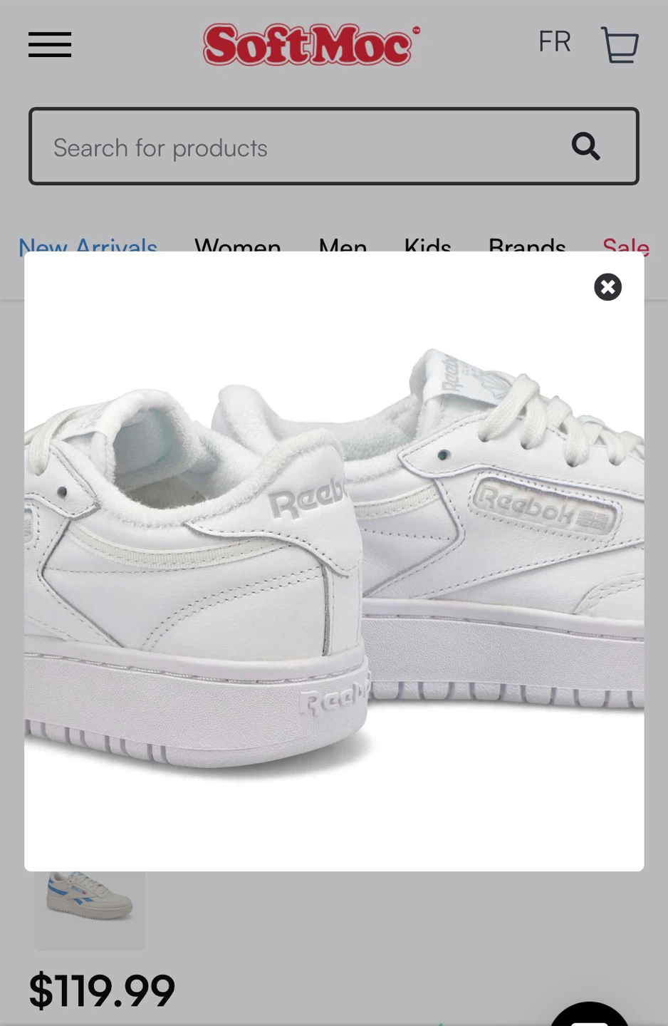 Brand new Reebok Classic White Sneakers - Women's Size 6