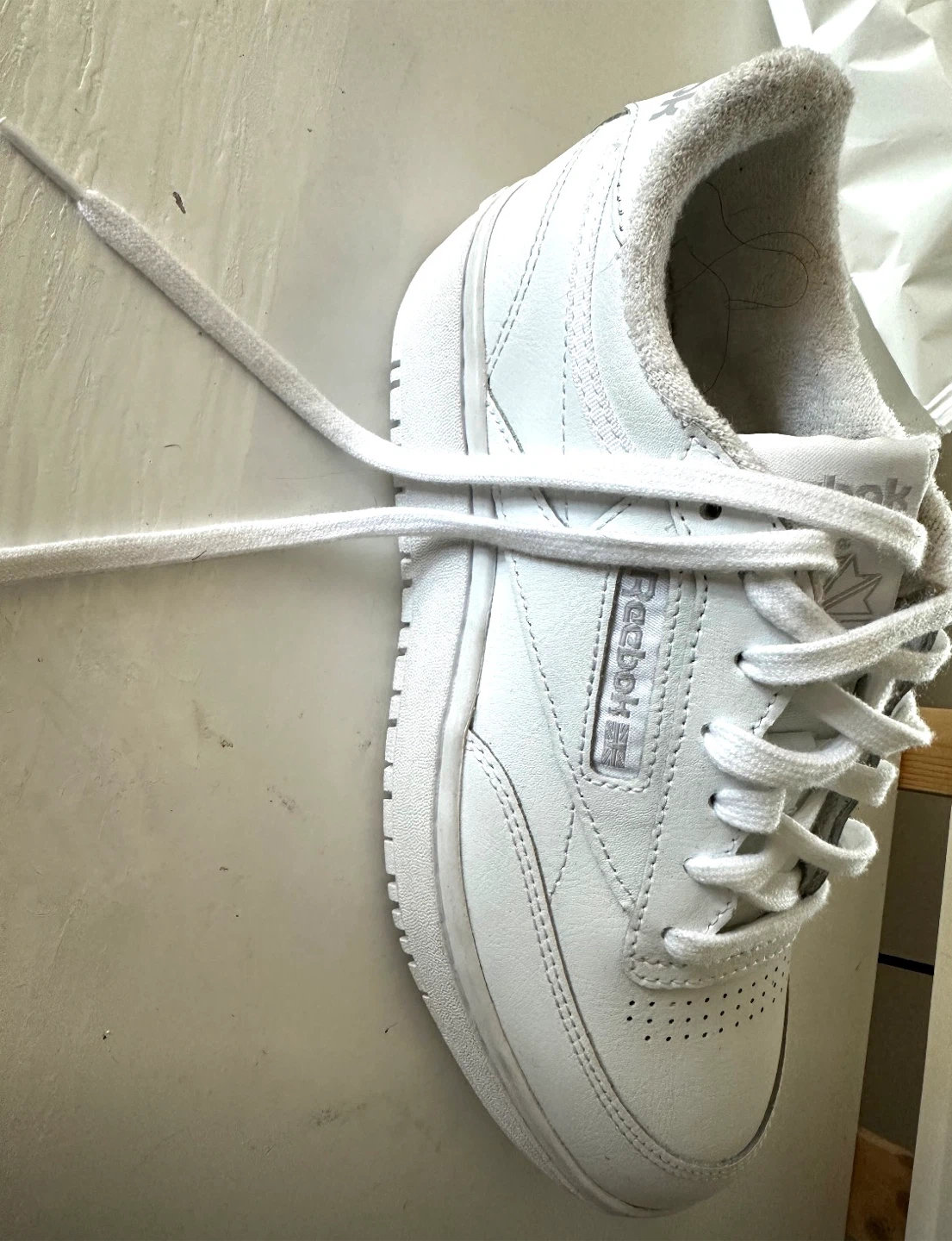 Brand new Reebok Classic White Sneakers - Women's Size 6 - photo 2