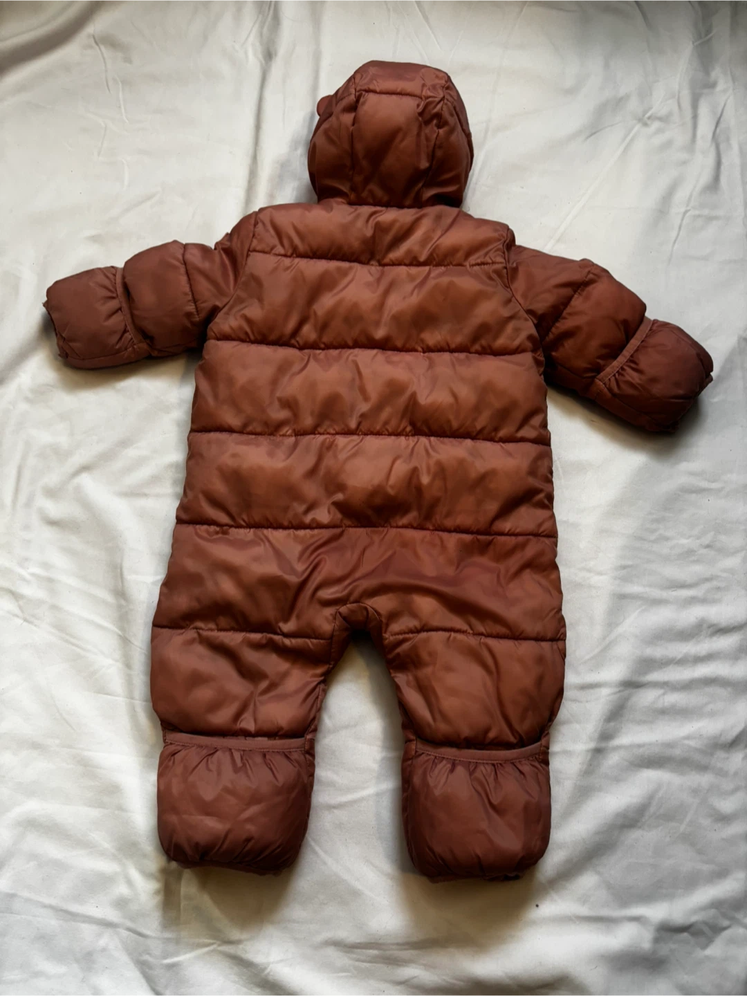 Gap Baby 100% Recycled Heavy Weight Puffer One-Piece - photo 2