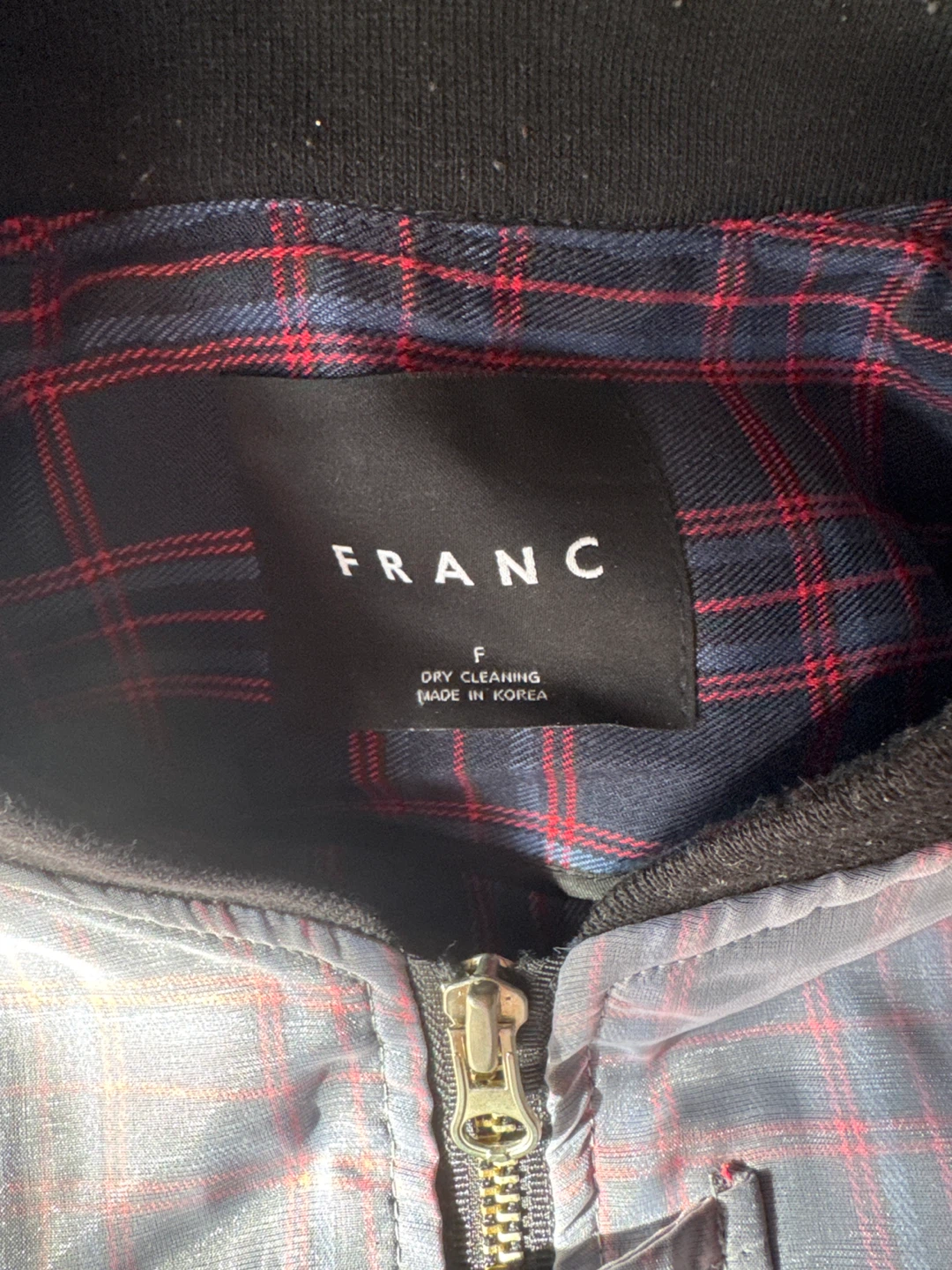 FRANC Plaid Bomber vest - photo 3