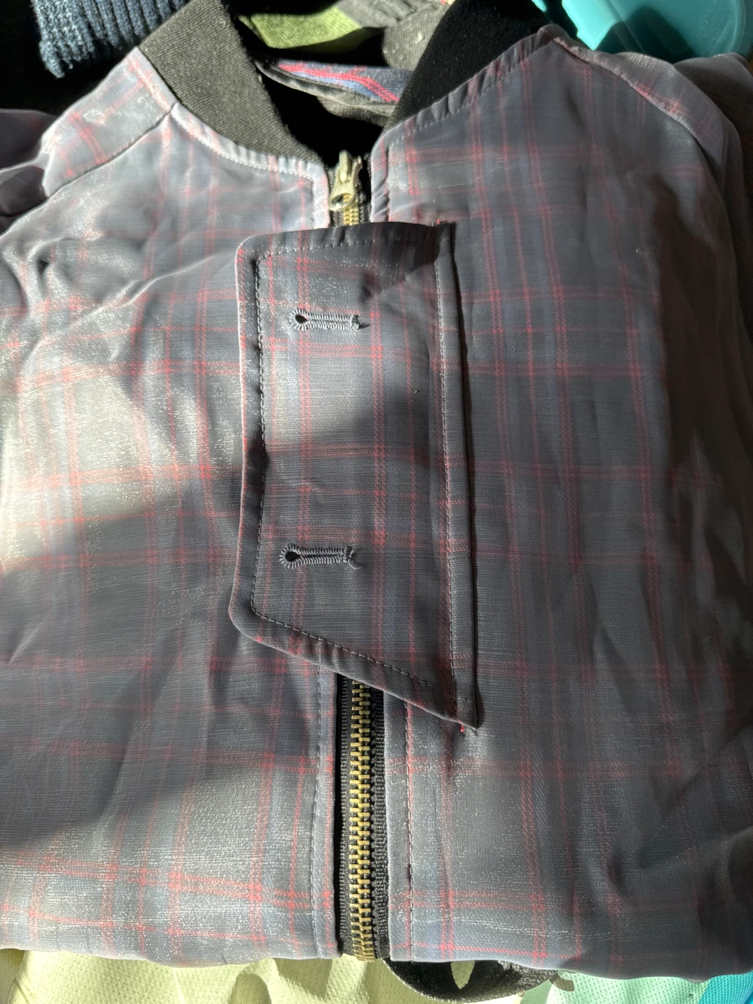 FRANC Plaid Bomber vest - photo 2