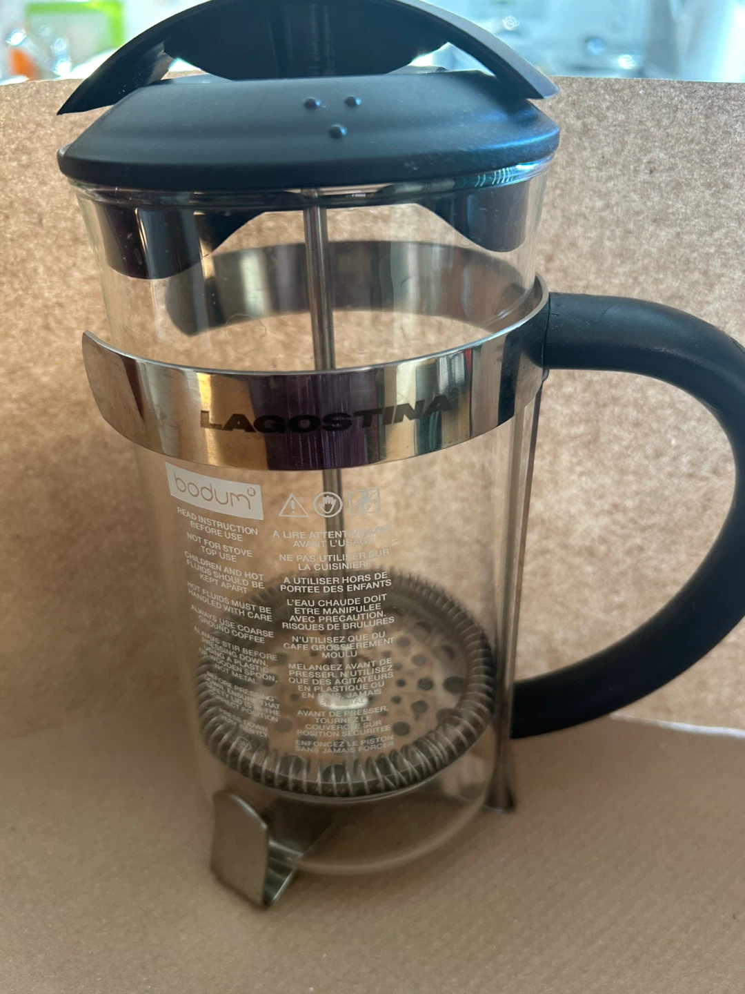 Lagostina Bodum French Press Coffee Maker