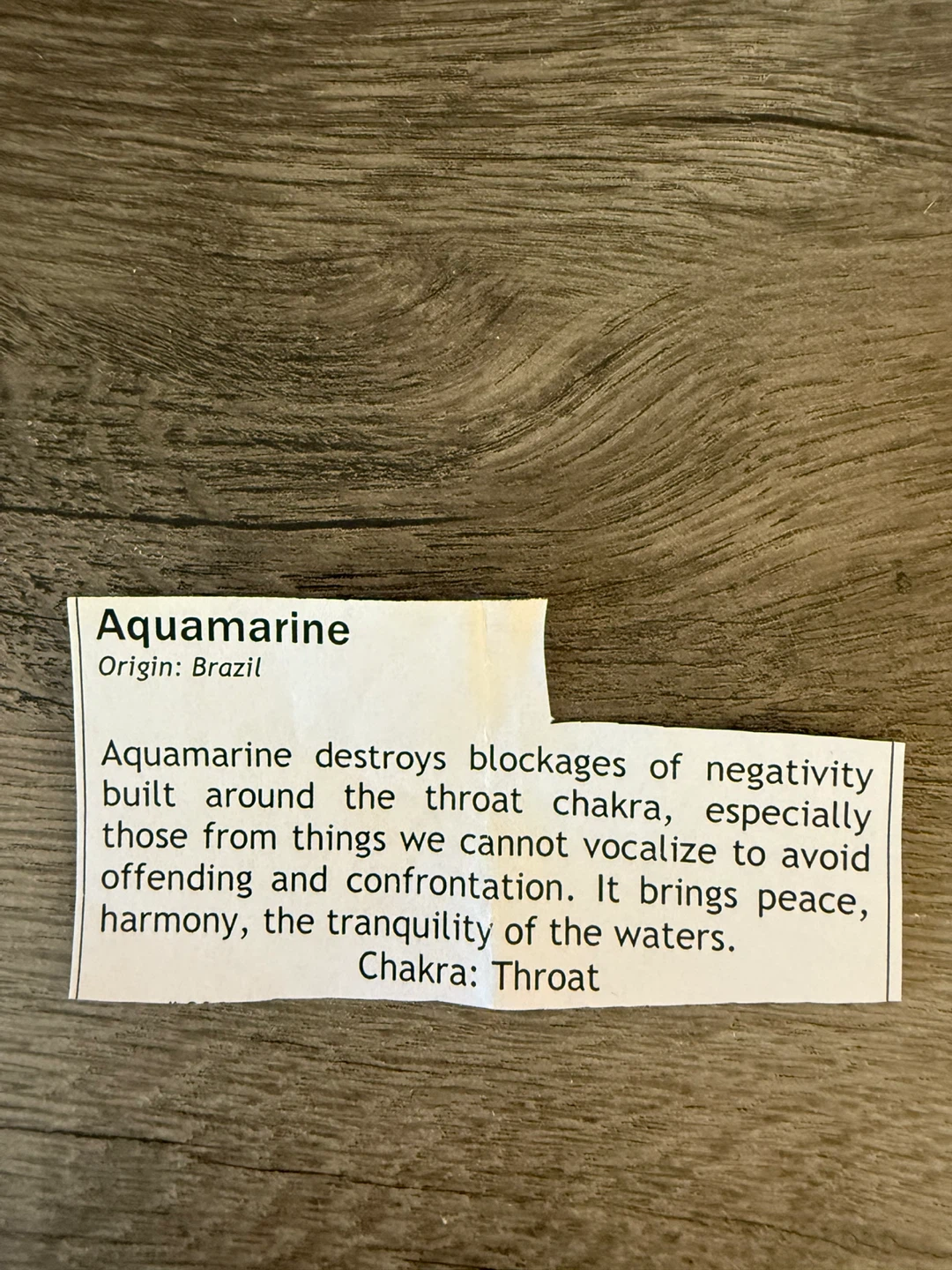 Aquamarine Pendant - photo 4
