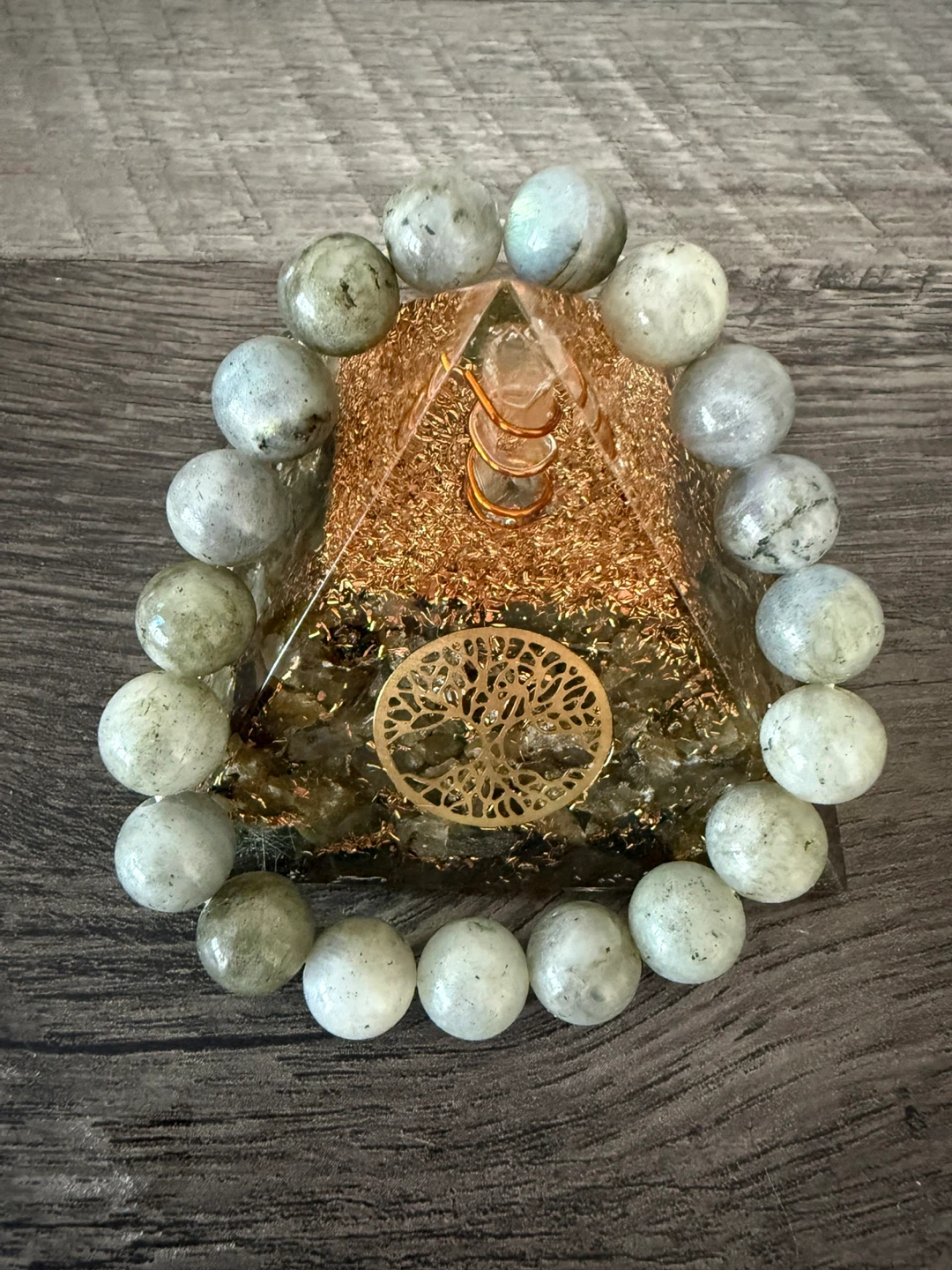 Labradorite Bracelet 10mm beads - photo 2