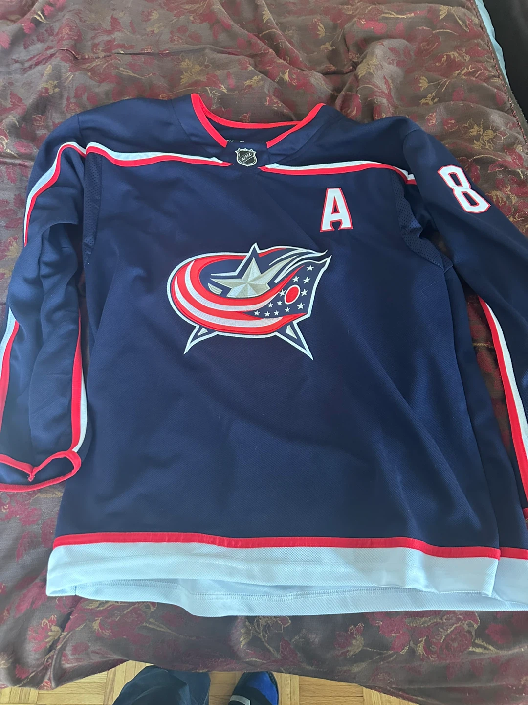 Columbus Blue Jackets Werenski #8 Hockey Jersey