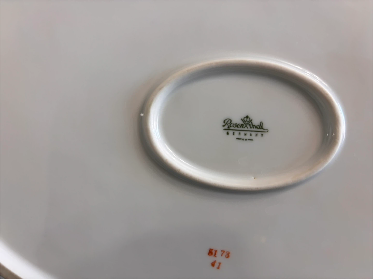 Platter with Bowls Floral Design-Rosenthal Germany Serving - photo 2