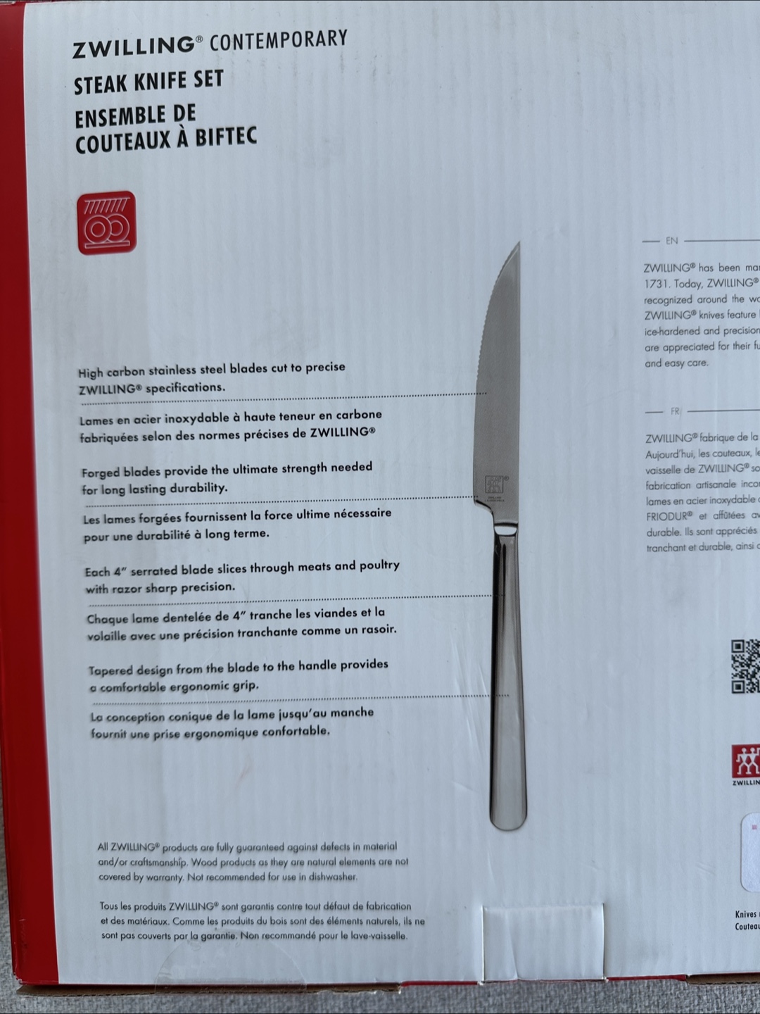 ZWILLING Contemporary Steak Knife Set - 8 Piece - photo 3