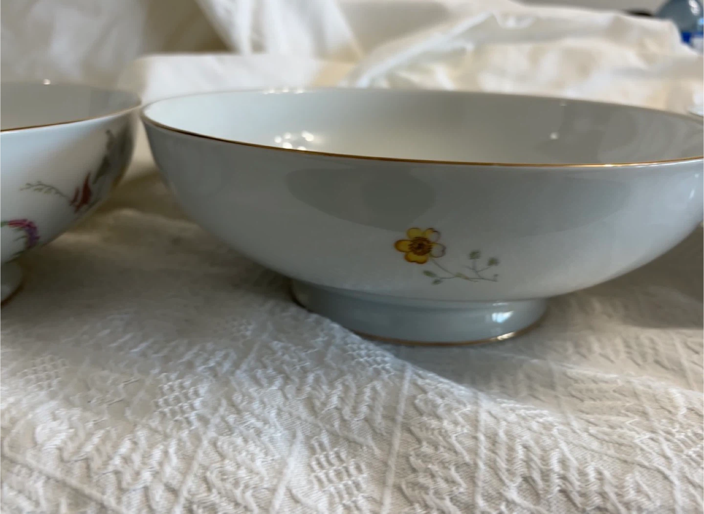 Platter with Bowls Floral Design-Rosenthal Germany Serving - photo 5