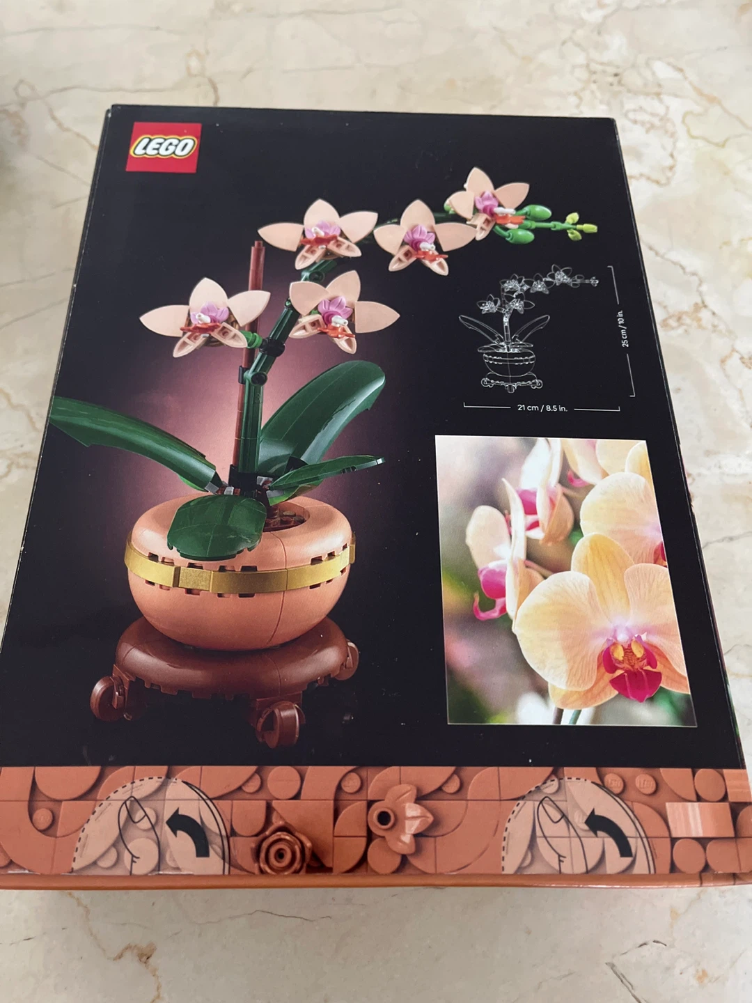 LEGO Botanical Collection Mini Orchid Building Set 10343