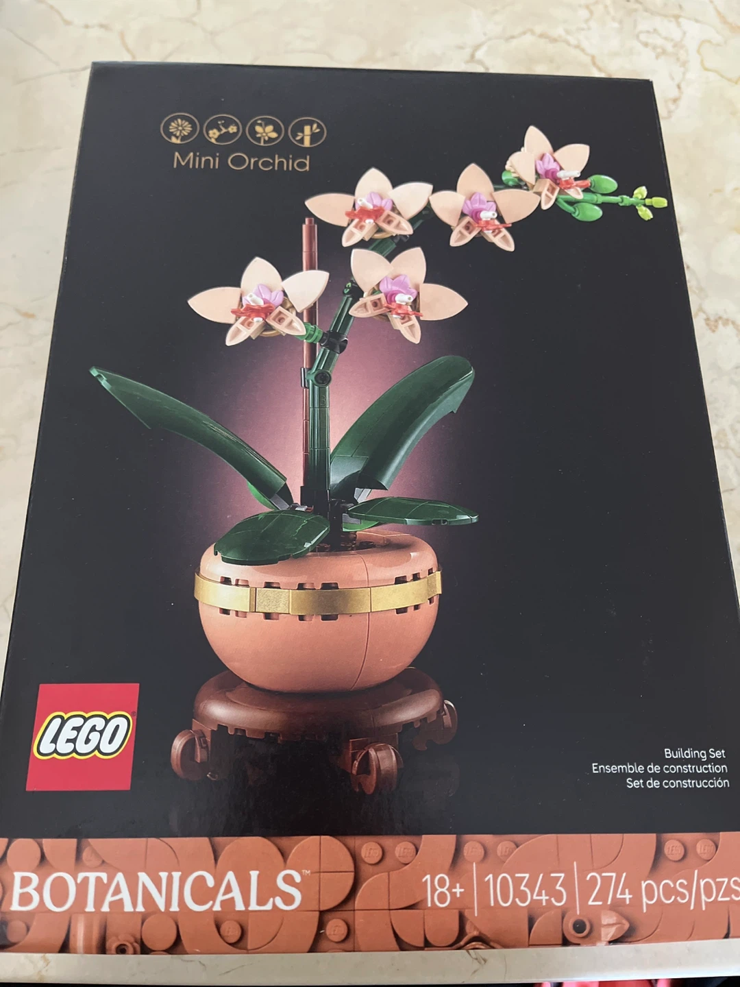 LEGO Botanical Collection Mini Orchid Building Set 10343 - photo 2