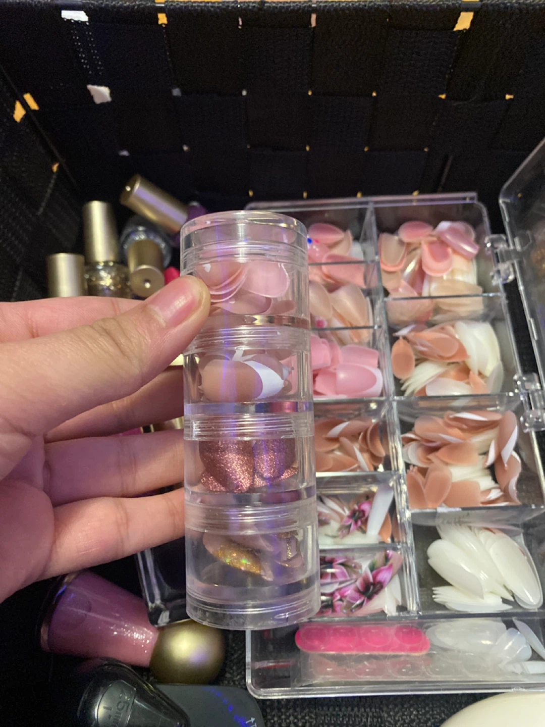 Assorted Nail Polish and Full Cover Stiletto Nail Tips 🏆 - photo 2
