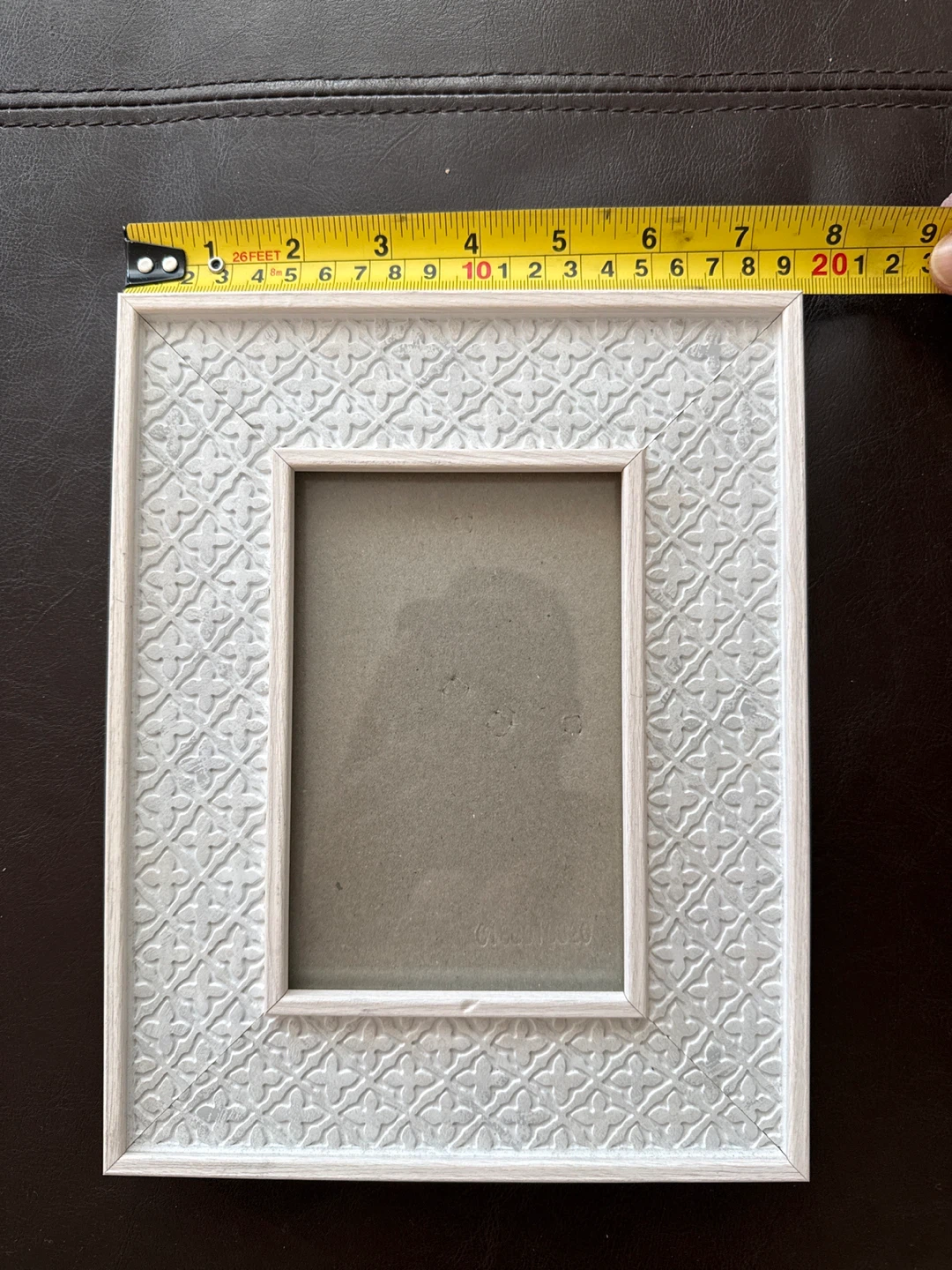 White Textured Photo Frame - photo 2