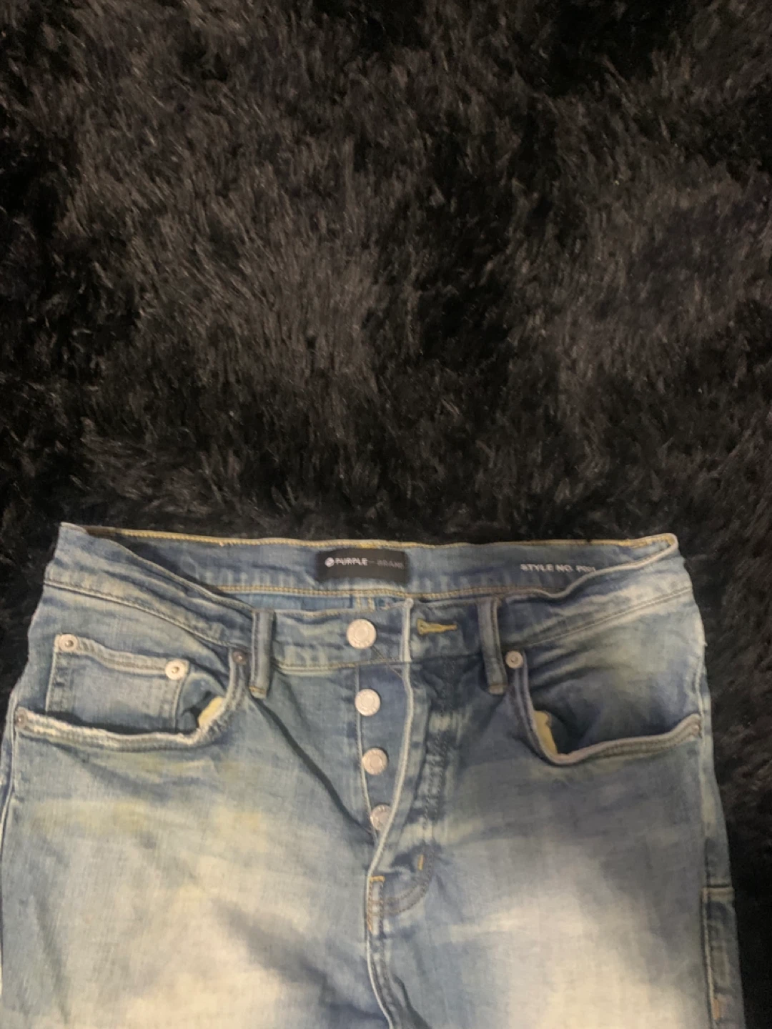 Purple Brand Distressed Slim Fit Jeans - photo 2