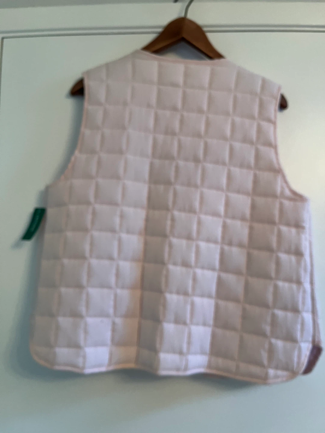 Pink Quilted Reversible Vest 🏆 - photo 4