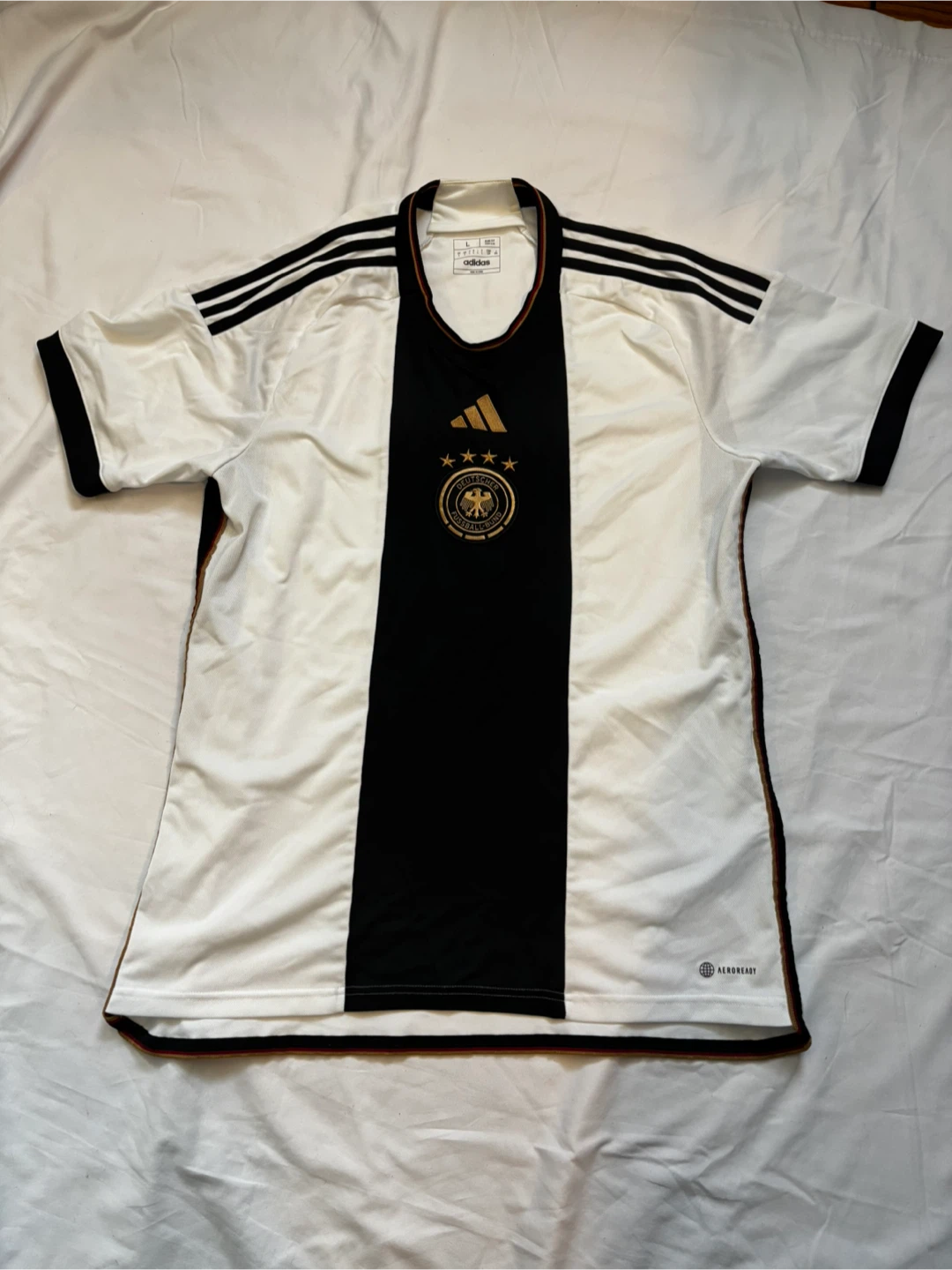 Adidas Germany 22/23 Men's Home Soccer Jersey - Size L